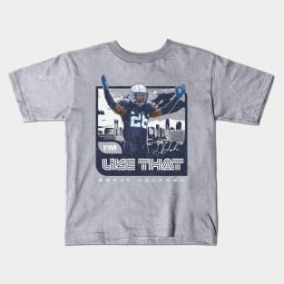 Donte Jackson Carolina I'm Like That Cityscape Kids T-Shirt